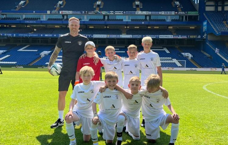 Play on the pitch at Stamford Bridge 2024 - Monday 27th May