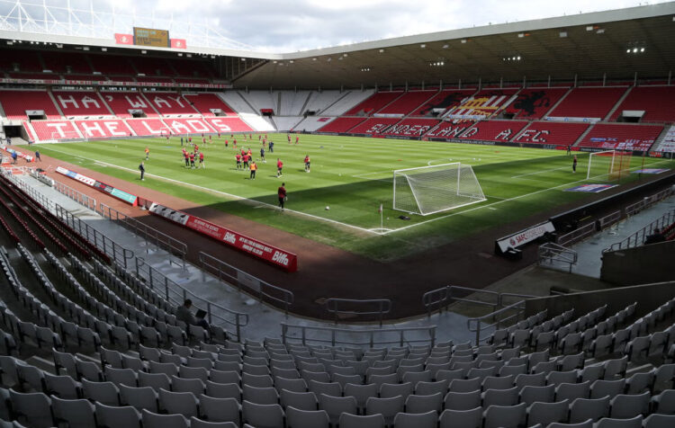 PLAY ON THE PITCH AT STADIUM OF LIGHT - Sunday 25th May